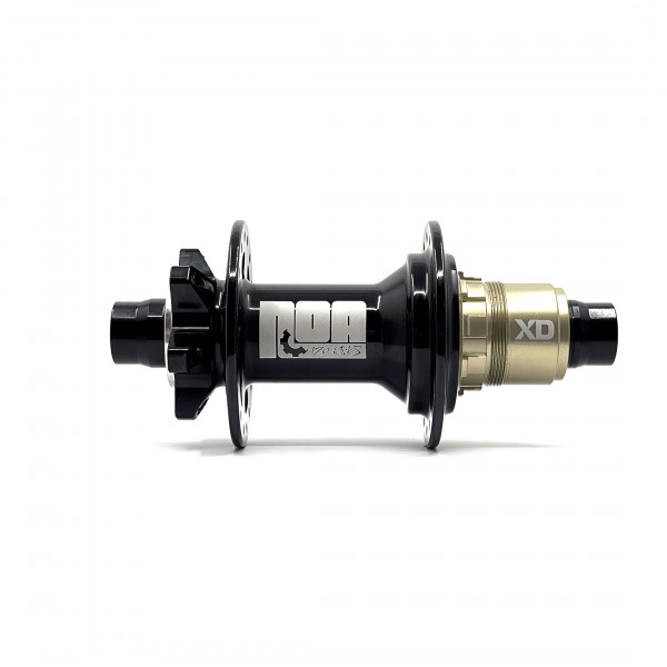 NOA 120 klicks Hinterrad Nabe 148/12mm Boost - schwarz