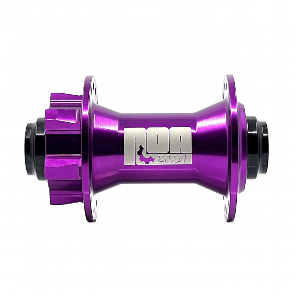NOA 120 klicks DH Vorderrad Nabe 20/110mm Boost lila/purple