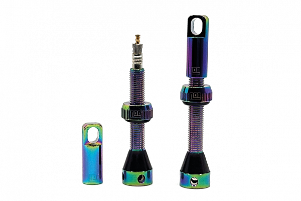 NOA Tubeless-Ventile 2.0 oil slick 2 Stk.