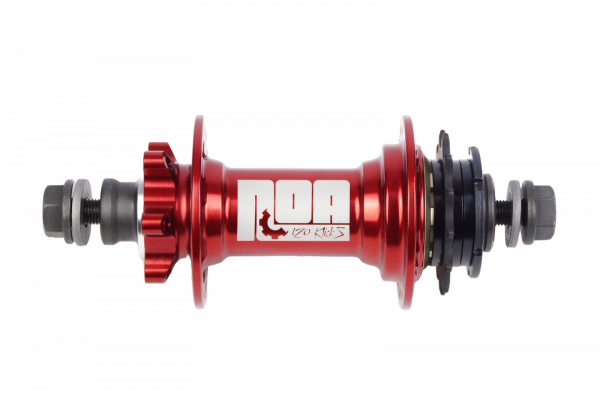 NOA 120 klicks Singlespeed Nabe rot