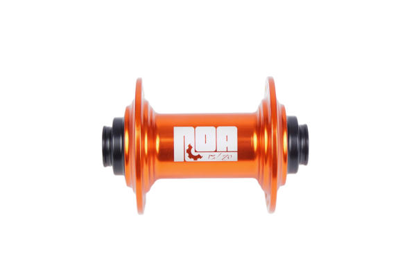 NOA 120 klicks Vorderrad Nabe NonDisc orange