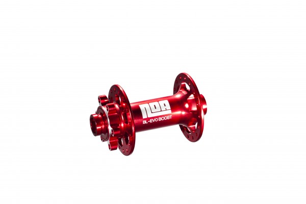 NOA BL-EVO Vorderrad Nabe BOOST rot