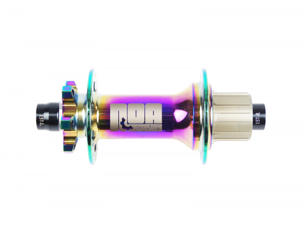 NOA 120 klicks DH Hinterrad Nabe 150/157/12mm - oil slick - 7-Fach