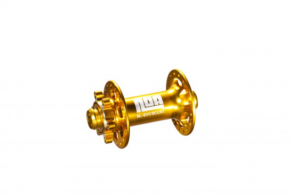 NOA BL-EVO Vorderrad Nabe BOOST gold
