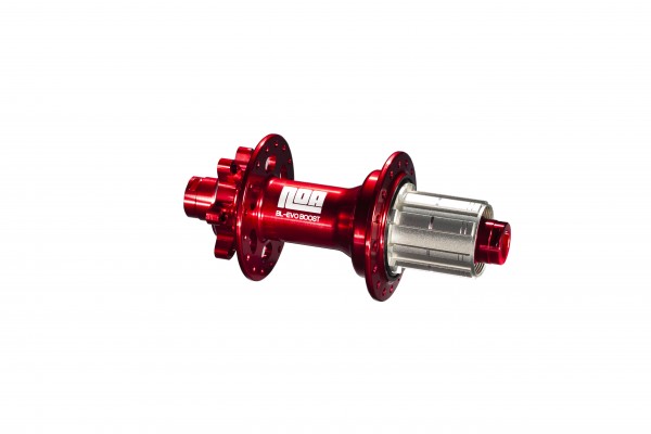 NOA BL-EVO DH Hinterrad Nabe BOOST rot