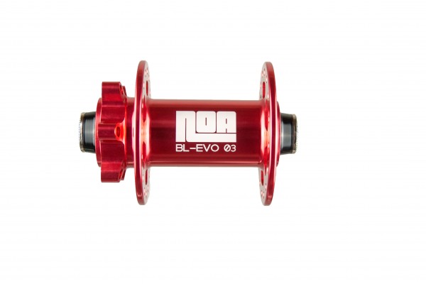 NOA BL-EVO 03 Vorderrad Nabe rot 32-Loch