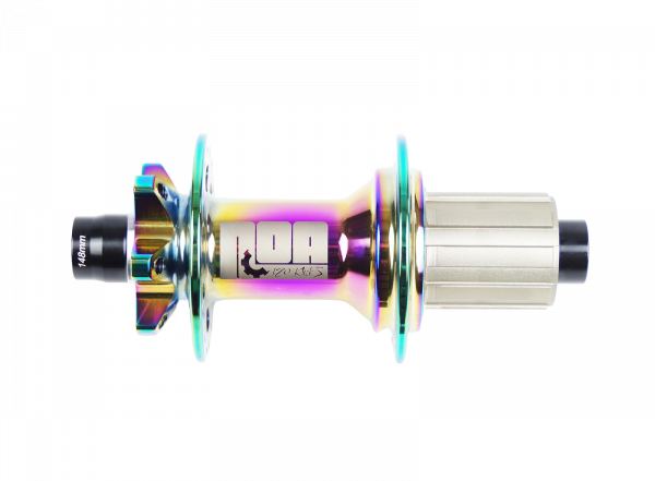 NOA 120 klicks Hinterrad Nabe 148/12mm Boost - oil slick