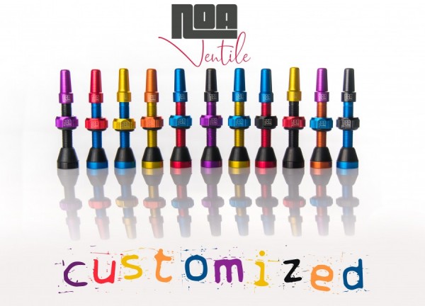 NOA Tubeless-Ventile "Custom-colour"