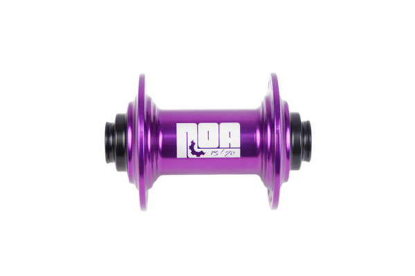 NOA 120 klicks Vorderrad Nabe NonDisc purple