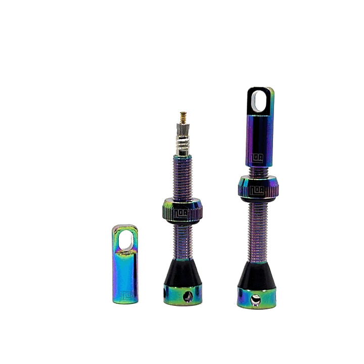 NOA Tubeless-Ventile 2.0 oil slick 2 Stk.